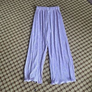 Purple beach pants